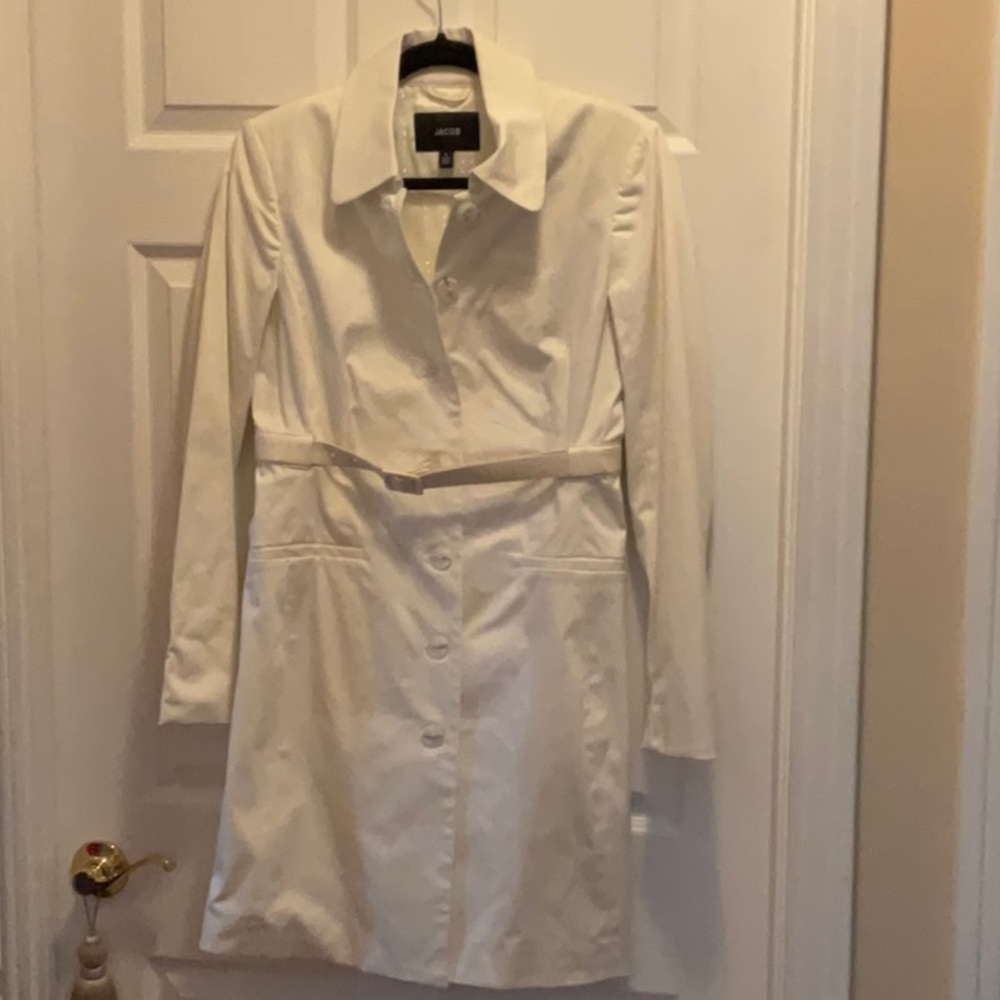White Jacob Trench Coat